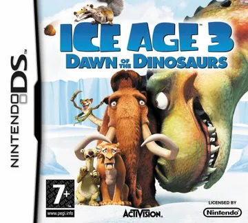 Ice Age 3 - Dawn of the Dinosaurs (Europe) (De,Es) box cover front